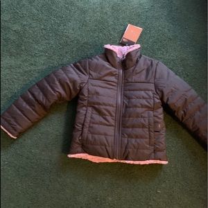 Girls' The North Face Reversible Swirl Jacket XS
